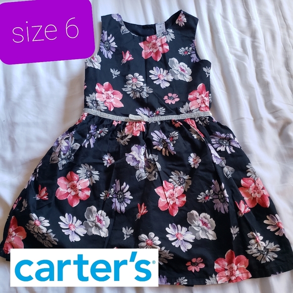 Euc Carter's size 6 girls dress - Picture 1 of 5